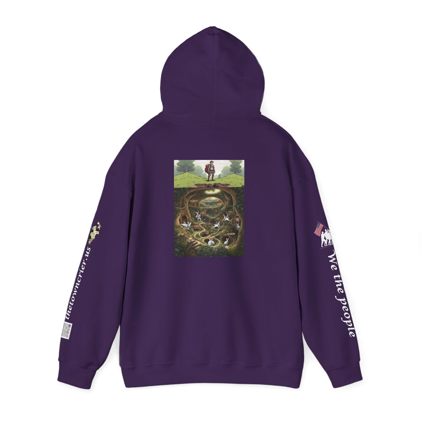 Pirate Bunny Unisex Heavy Blend™ Hooded Sweatshirt