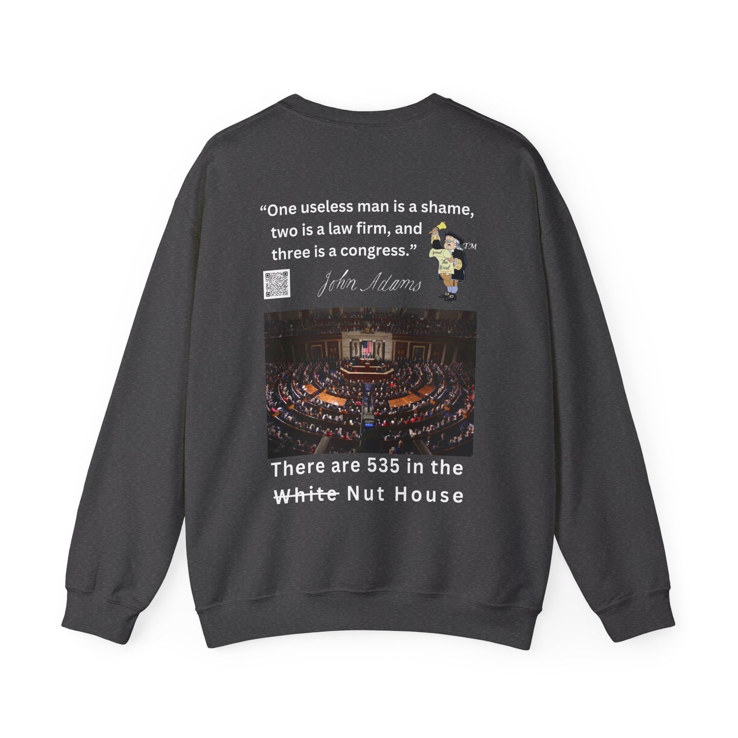John Adams Unisex Heavy Blend™ Crewneck Sweatshirt
