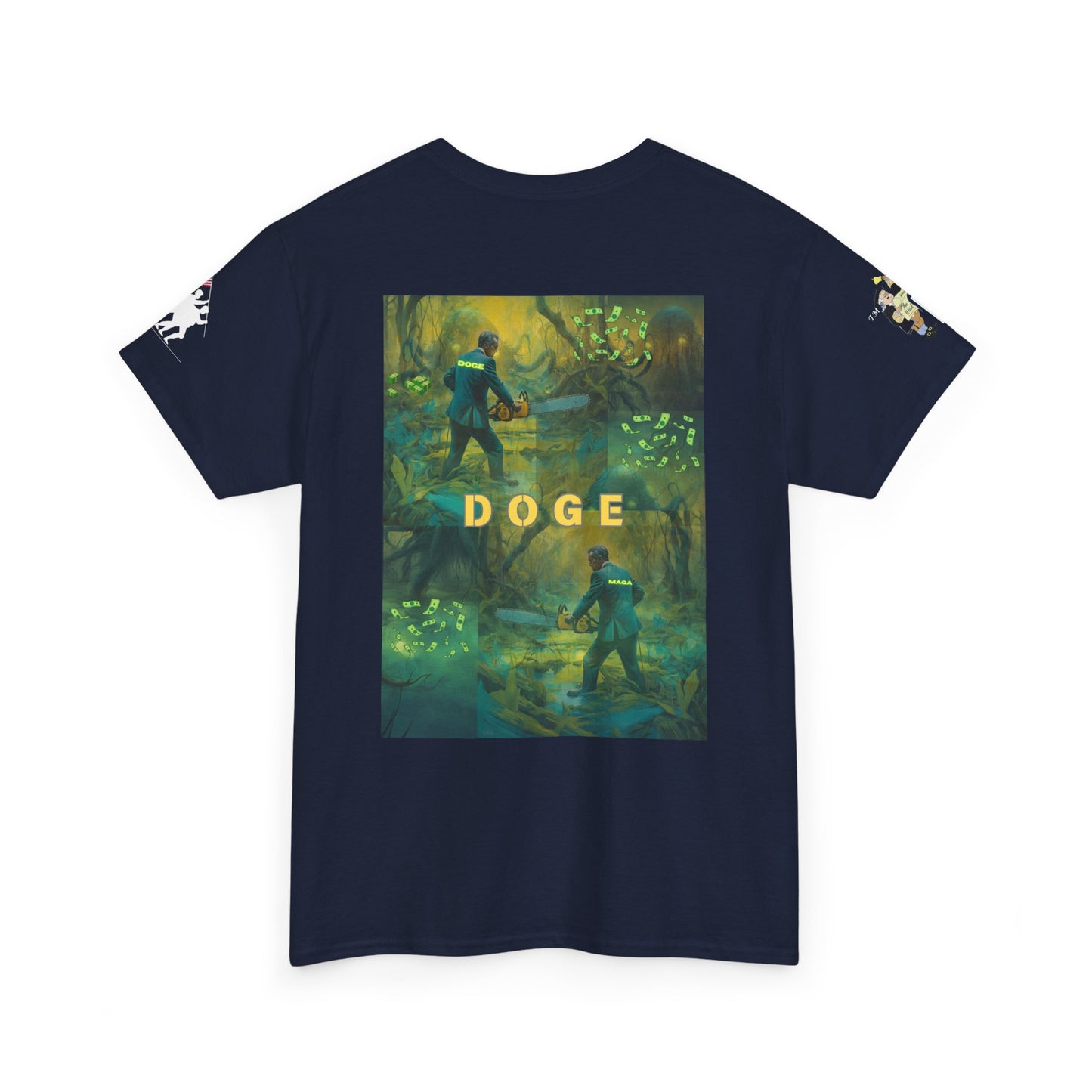 DOGE PANIC MONEY IN DC! Unisex Heavy Cotton Tee