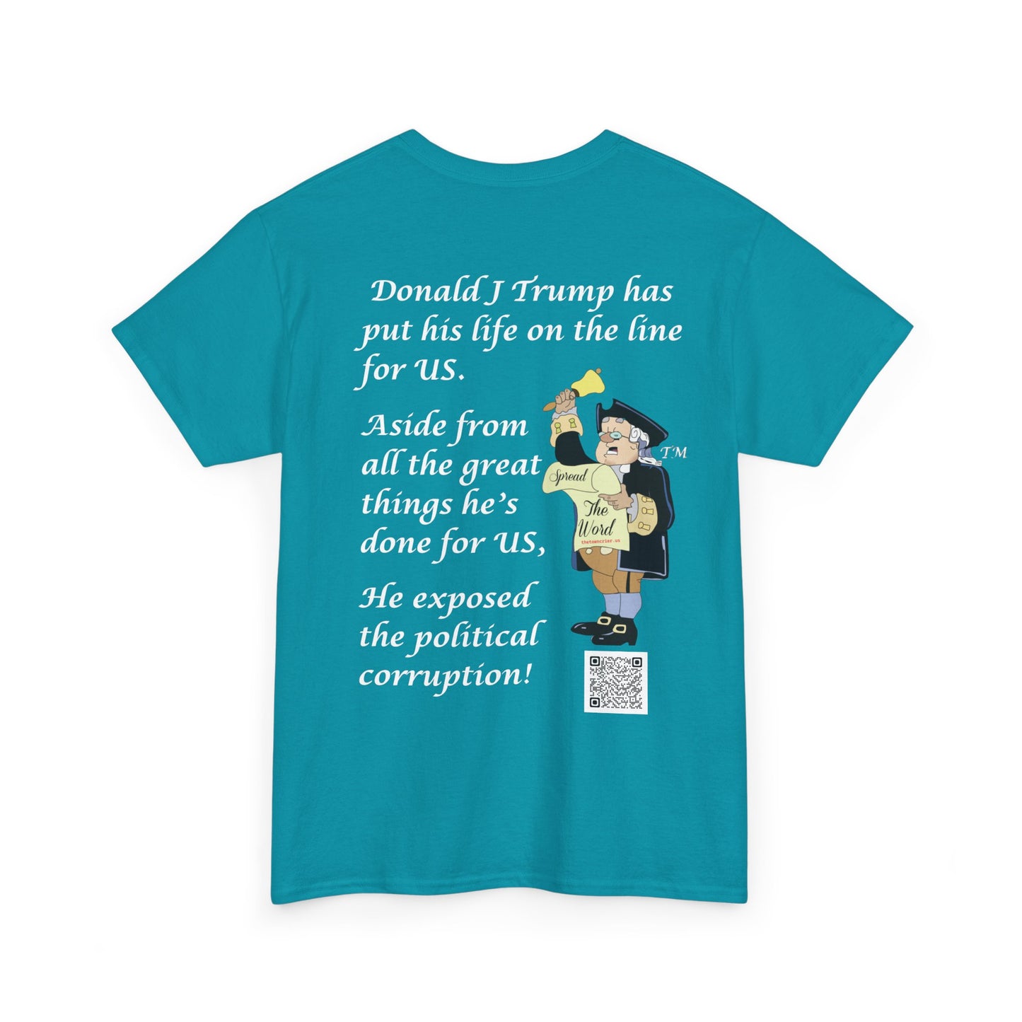 An Attack on US All Unisex Heavy Cotton Tee