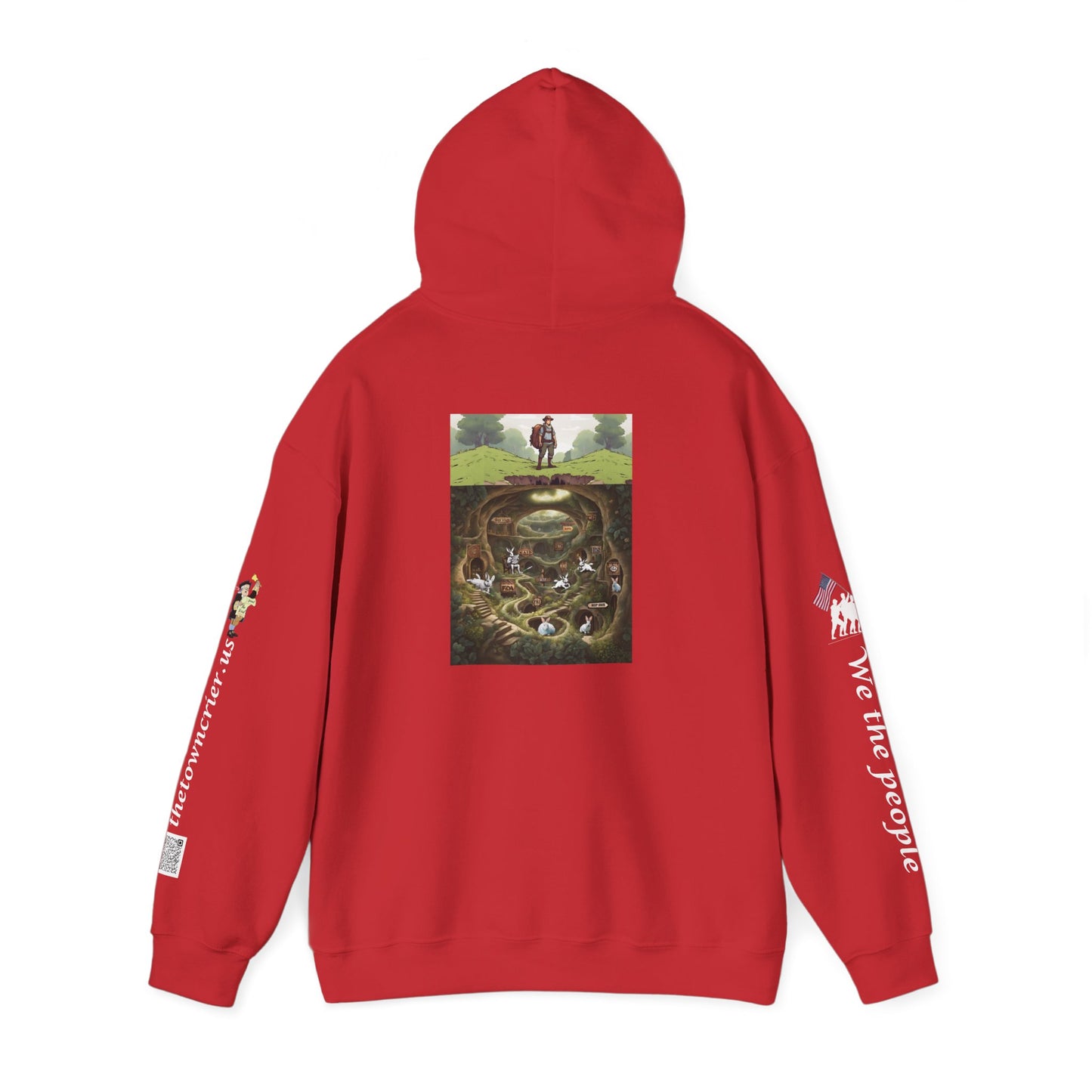 Pirate Bunny Unisex Heavy Blend™ Hooded Sweatshirt