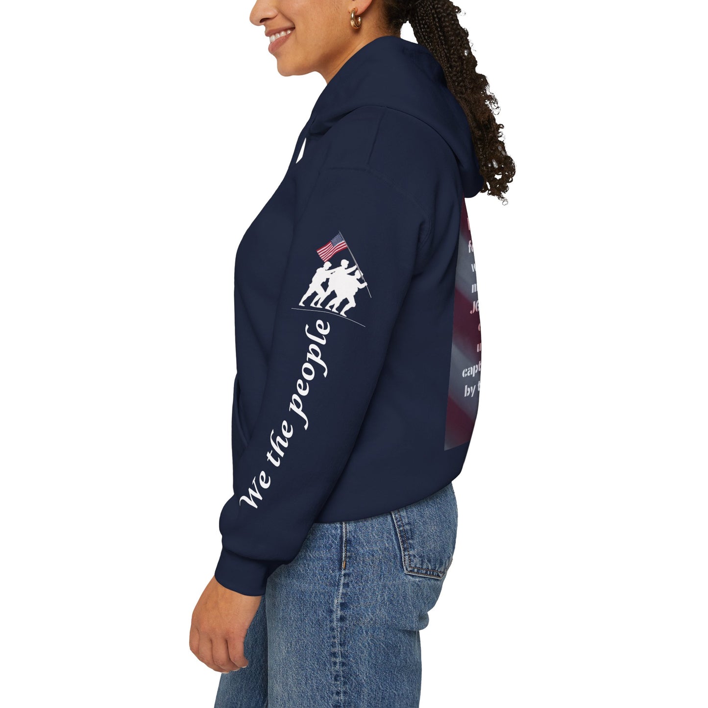 J6 POW DC. Unisex Heavy Blend™ Hooded Sweatshirt