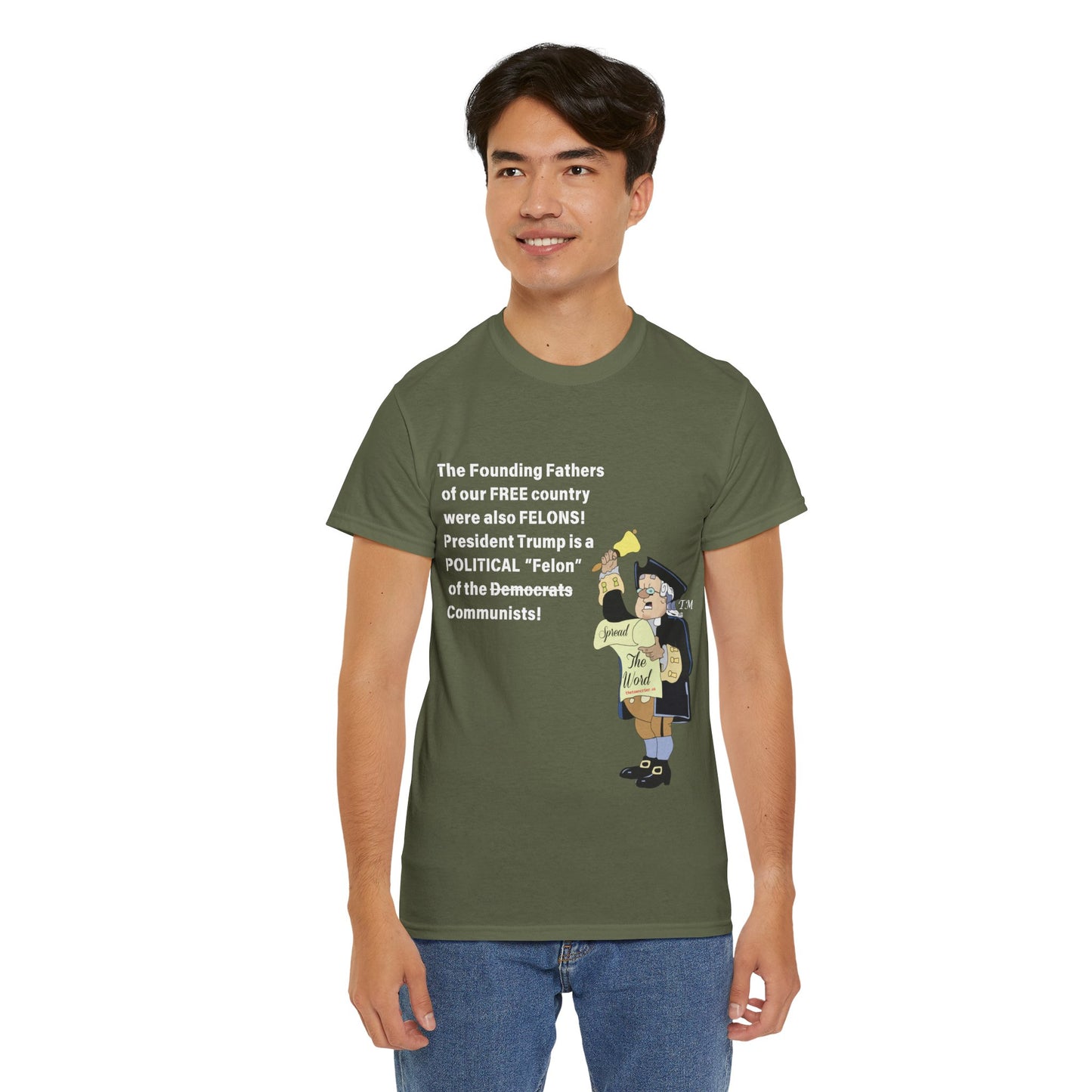 Founding Felons Unisex Heavy Cotton Tee