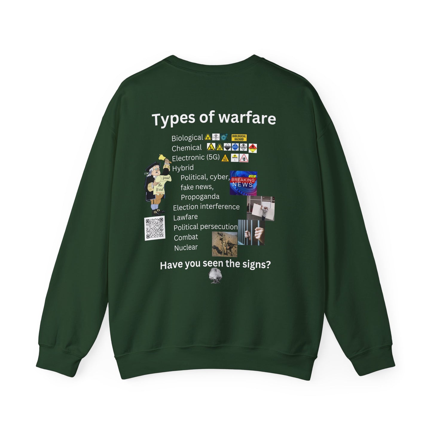 Do you see the signs? Unisex Heavy Blend™ Crewneck Sweatshirt