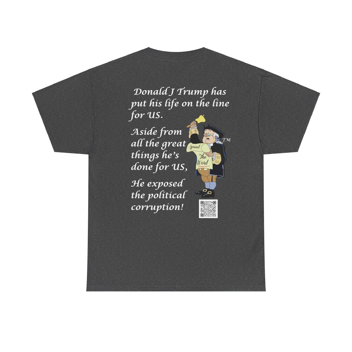 An Attack on US All Unisex Heavy Cotton Tee