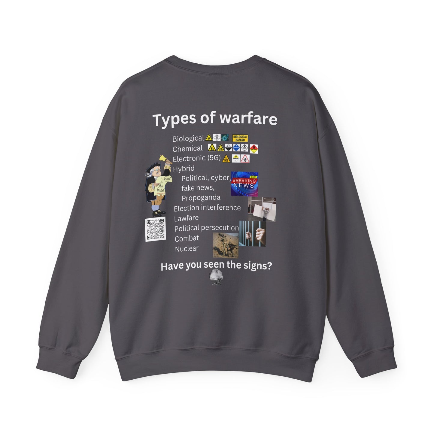 Do you see the signs? Unisex Heavy Blend™ Crewneck Sweatshirt