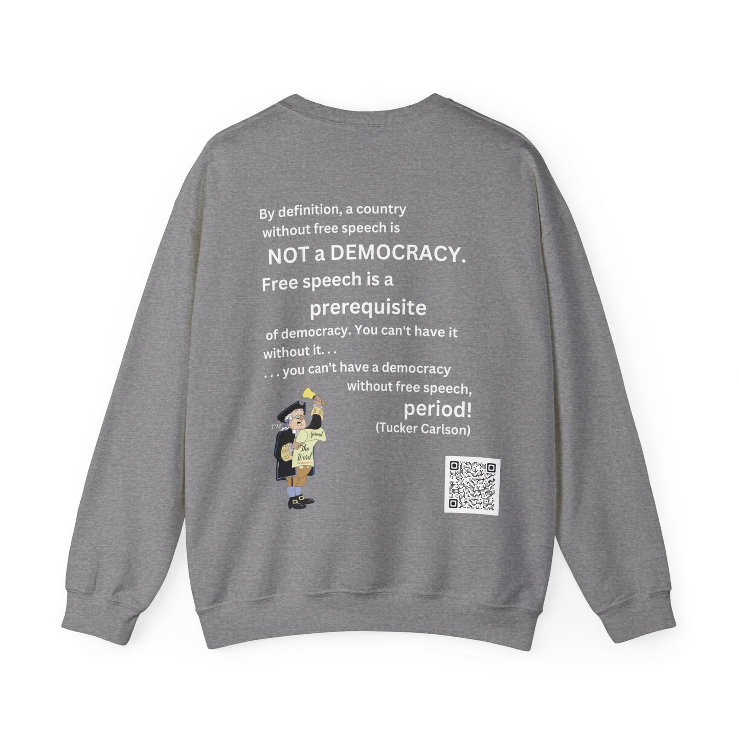 Free Speech Tucker Unisex Heavy Blend™ Crewneck Sweatshirt