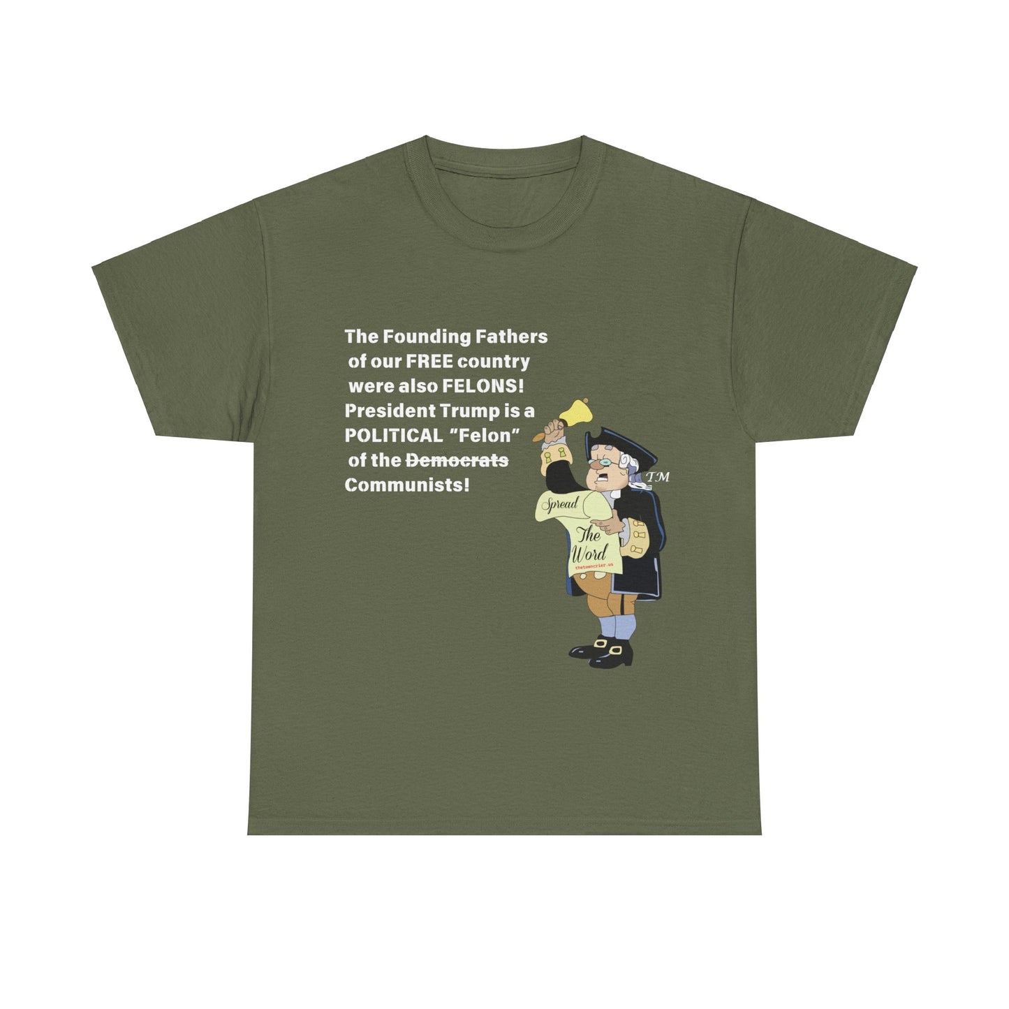 Founding Felons Unisex Heavy Cotton Tee