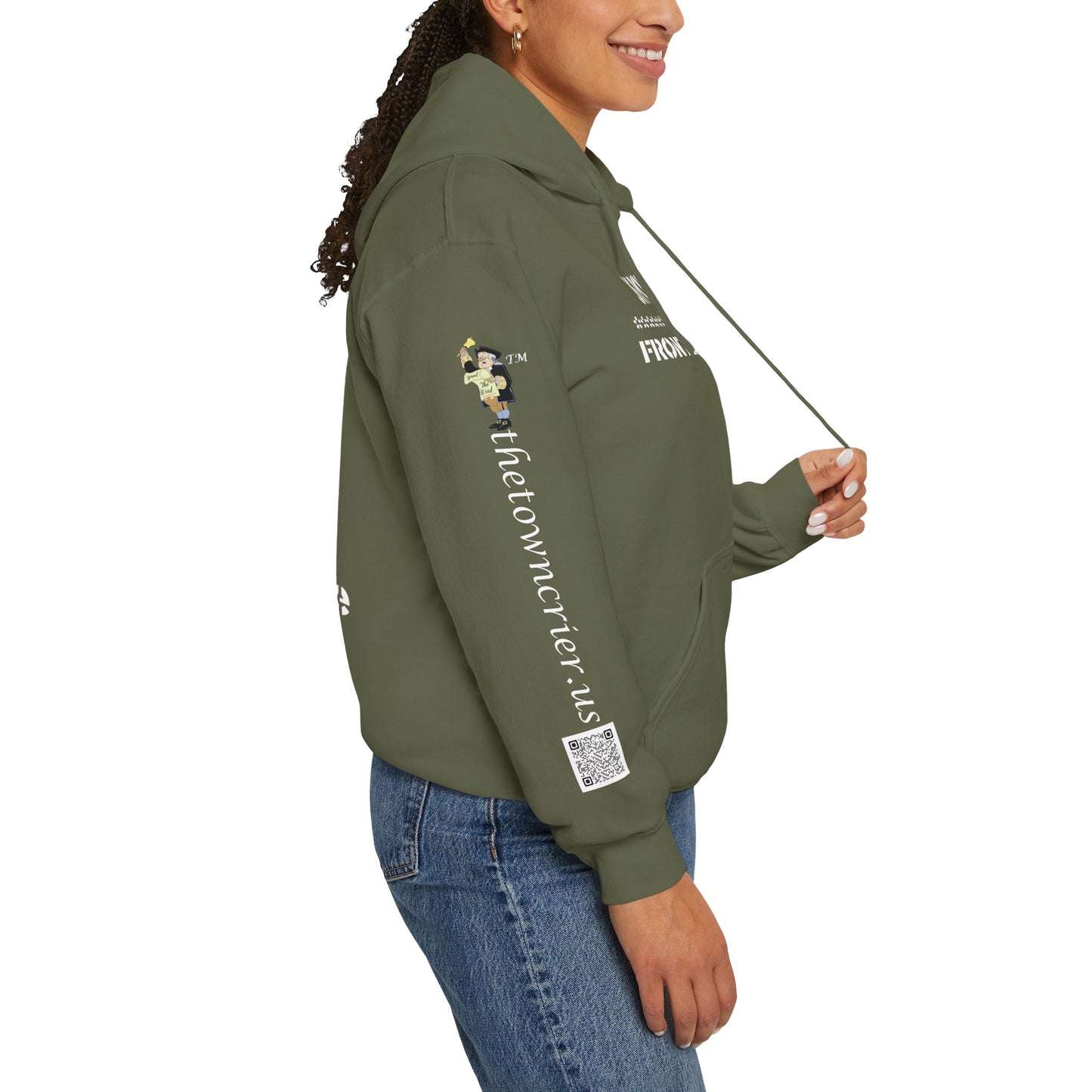 J6 POW of the Deep State! Unisex Heavy Blend™ Hooded Sweatshirt