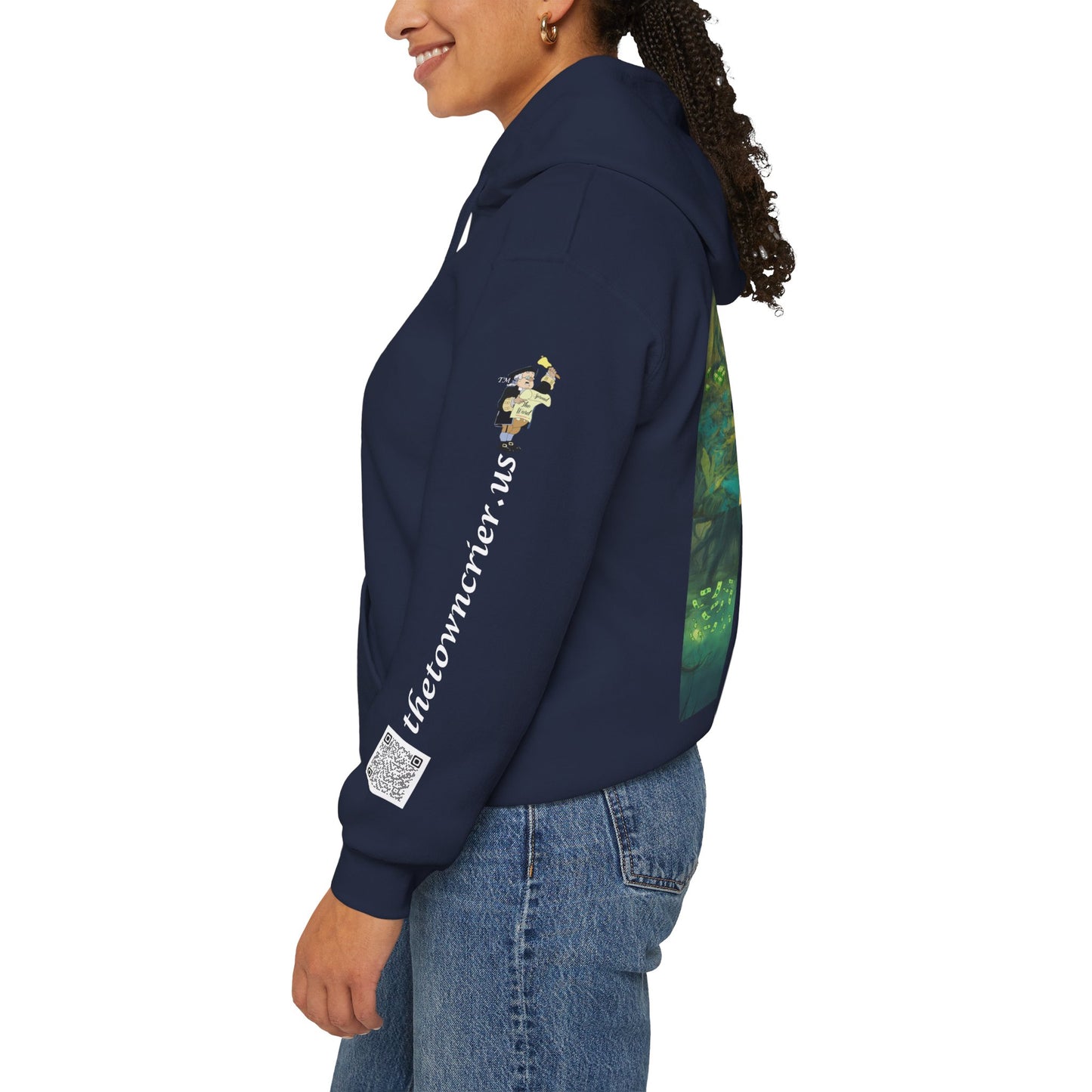 DOGE PANIC MONEY IN DC! Unisex Heavy Blend™ Hooded Sweatshirt
