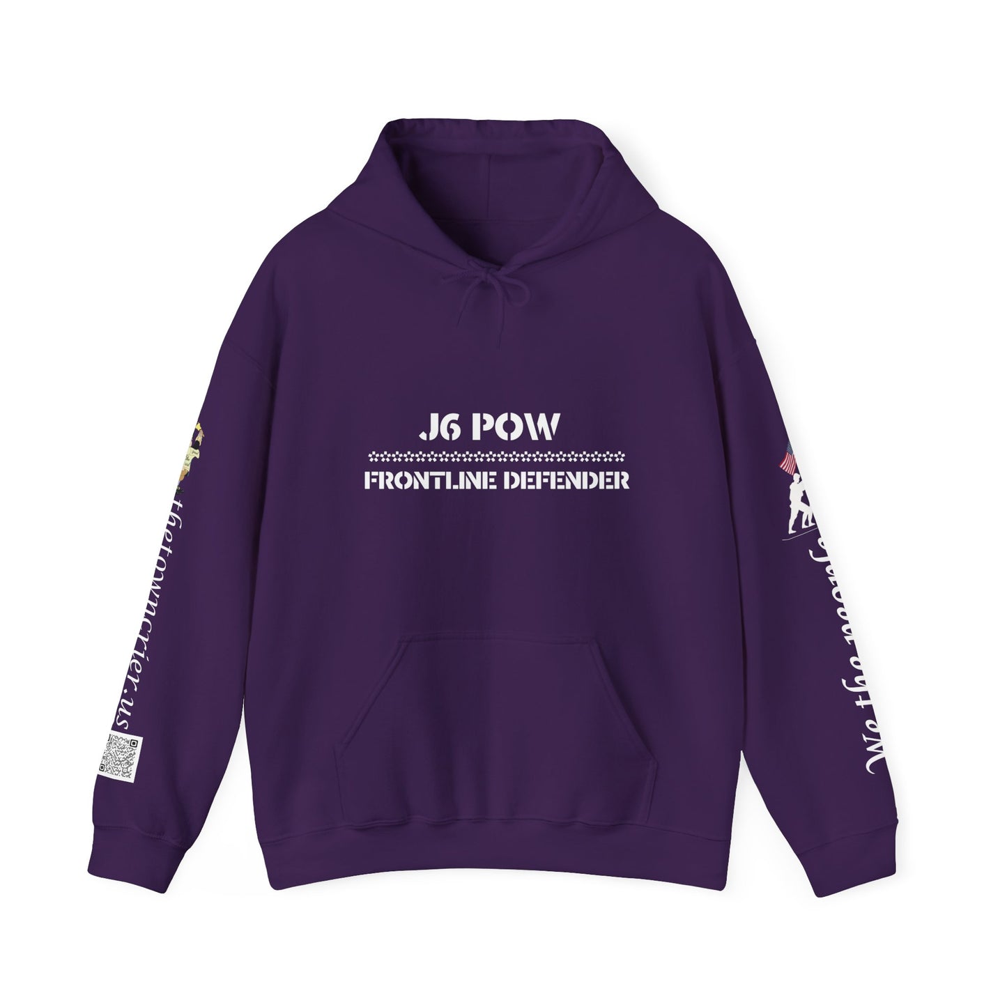 J6 POW DC. Unisex Heavy Blend™ Hooded Sweatshirt