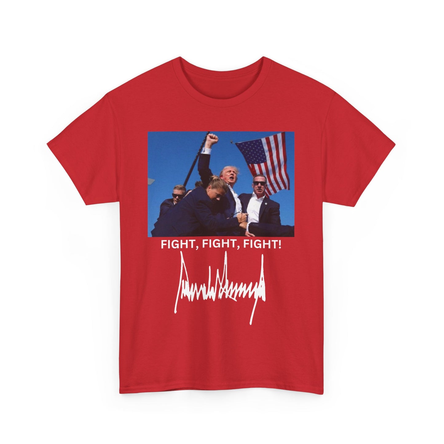 An Attack on US All Unisex Heavy Cotton Tee