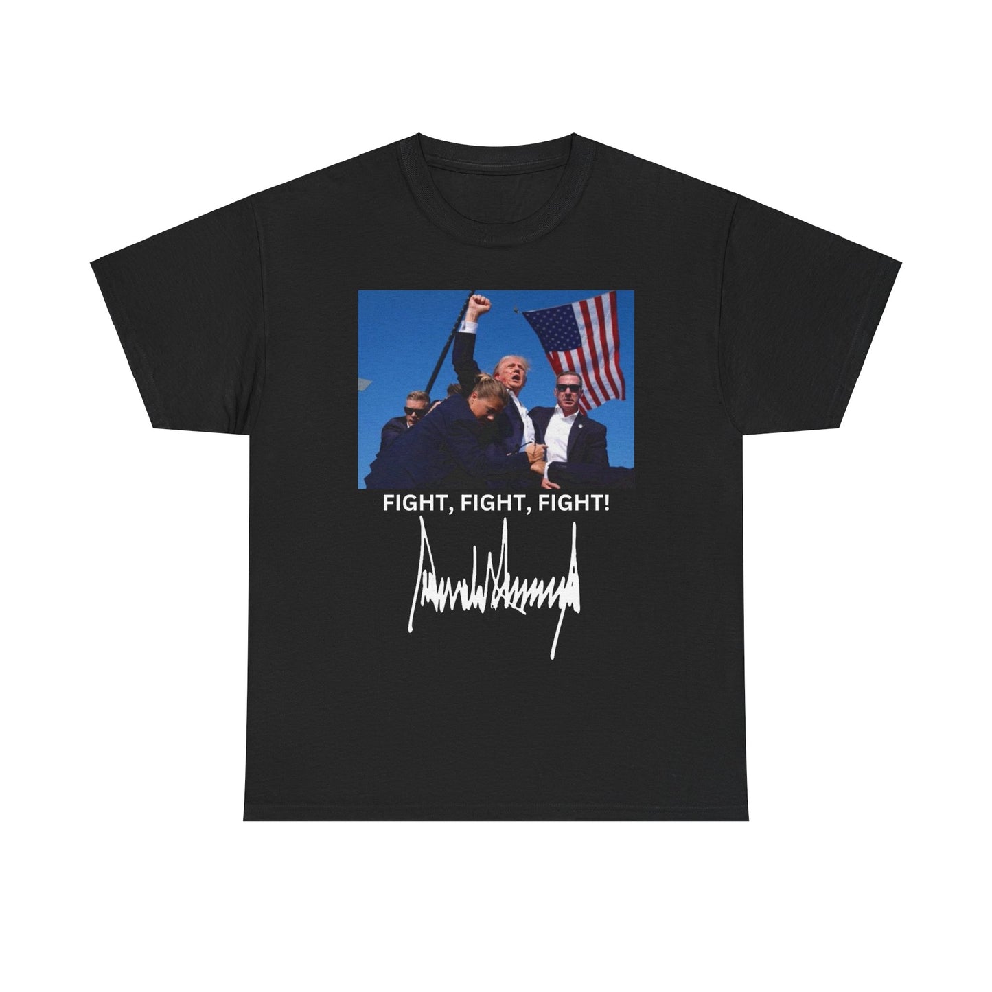 An Attack on US All Unisex Heavy Cotton Tee