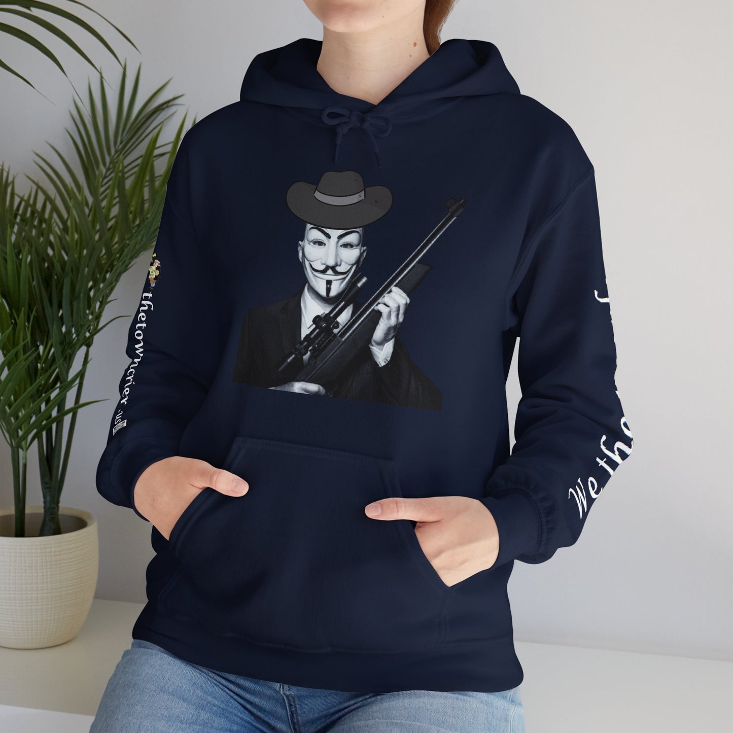 Guy Fawkes Hoodie Unisex Heavy Blend™ Hooded Sweatshirt
