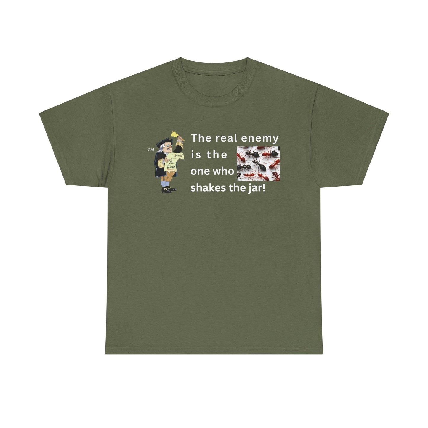 Who shook the Jar? Unisex Heavy Cotton Tee