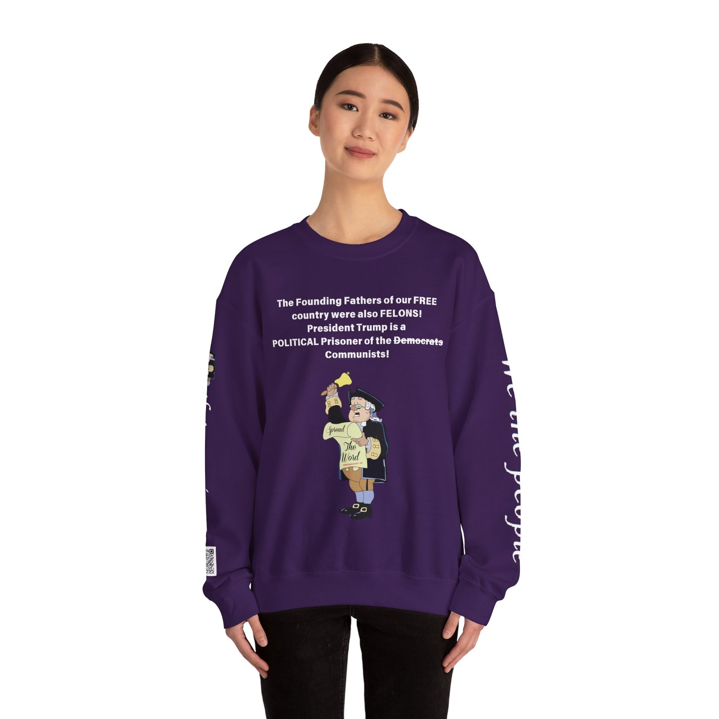 Founding Felons Unisex Heavy Blend™ Crewneck Sweatshirt
