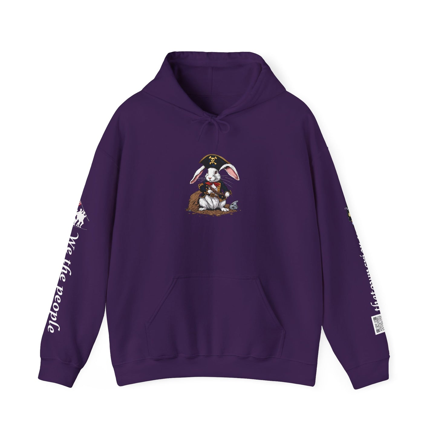 Pirate Bunny Unisex Heavy Blend™ Hooded Sweatshirt