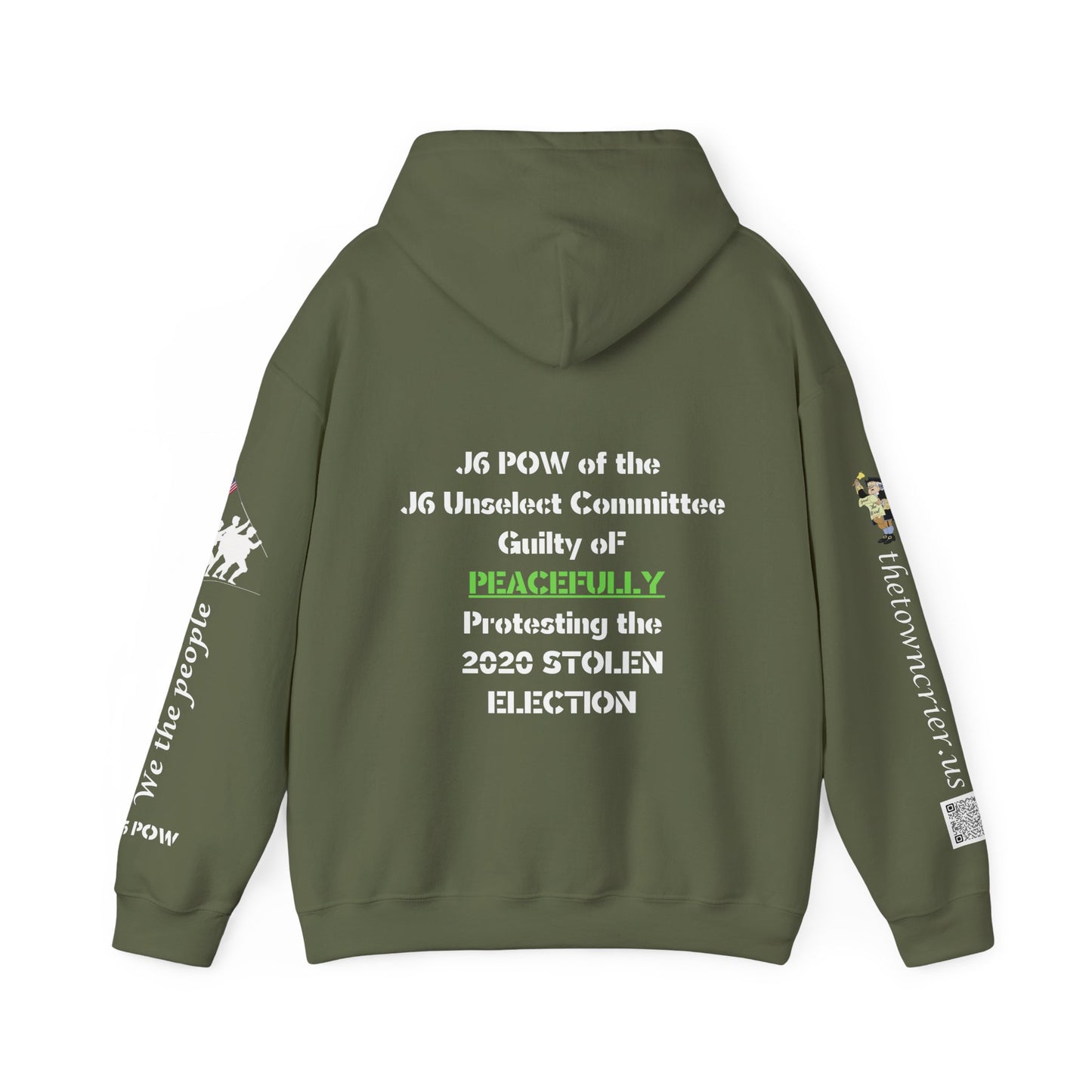 J6 POW of Unselect Unisex Heavy Blend™ Hooded Sweatshirt