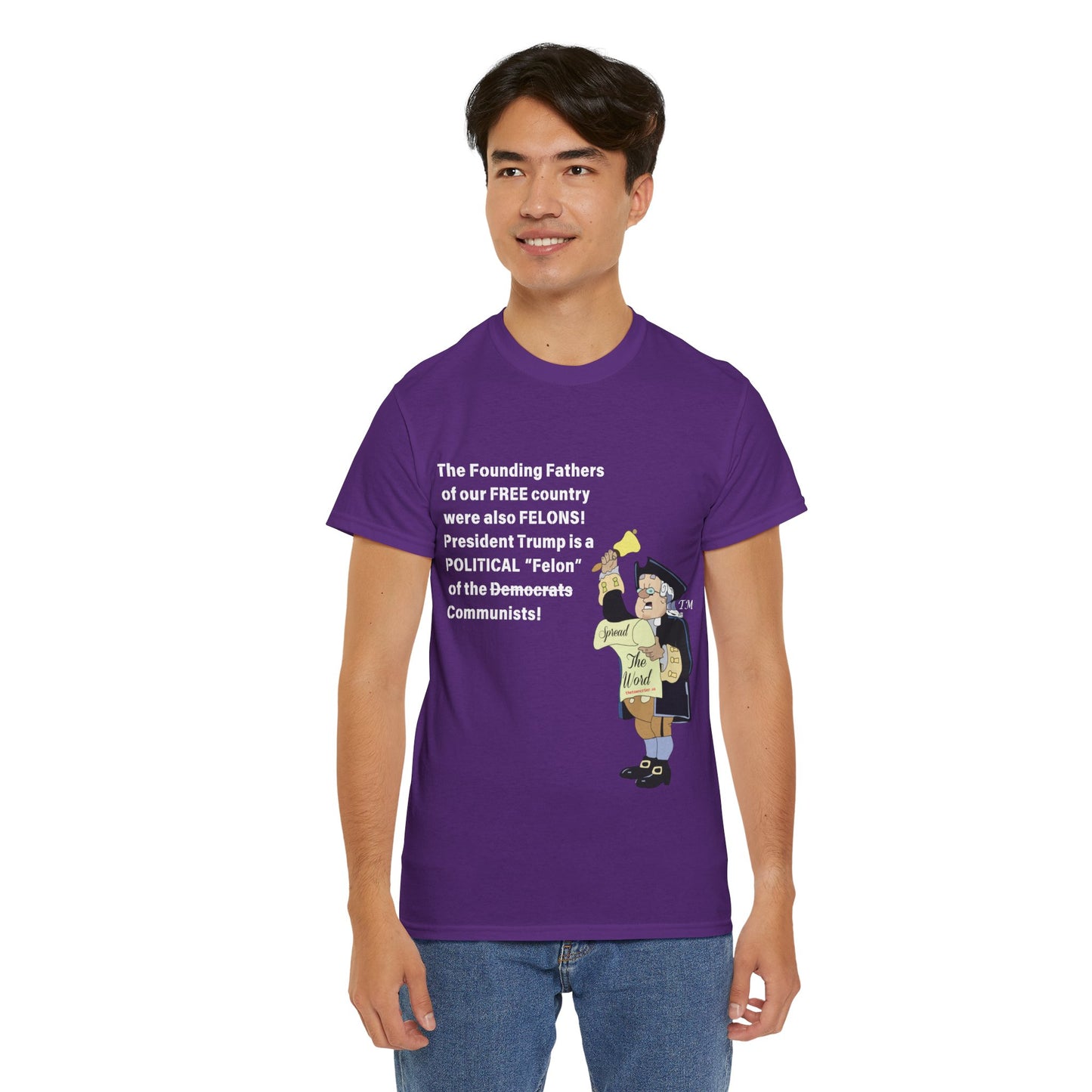 Founding Felons Unisex Heavy Cotton Tee