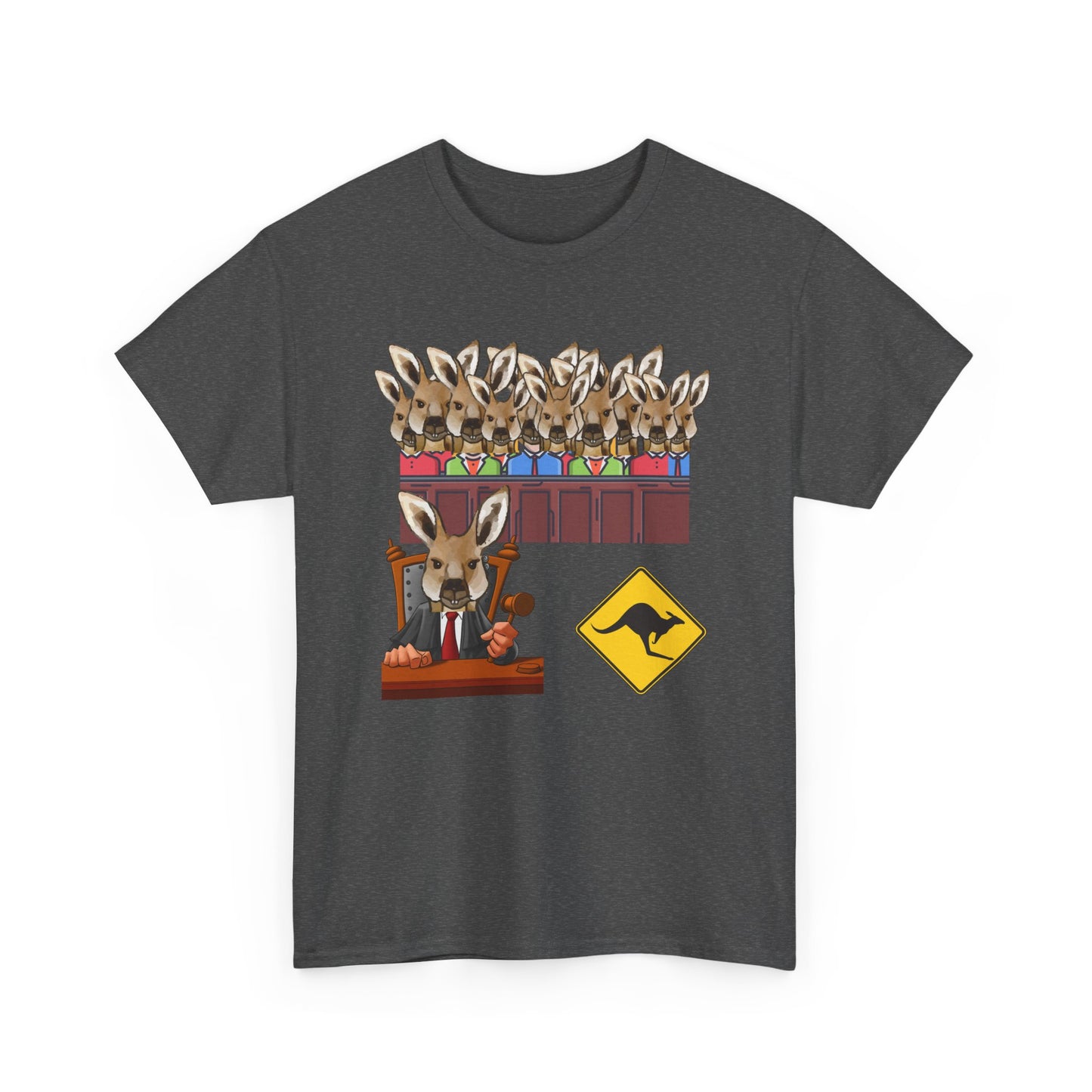 Kangaroo Court Unisex Heavy Cotton Tee