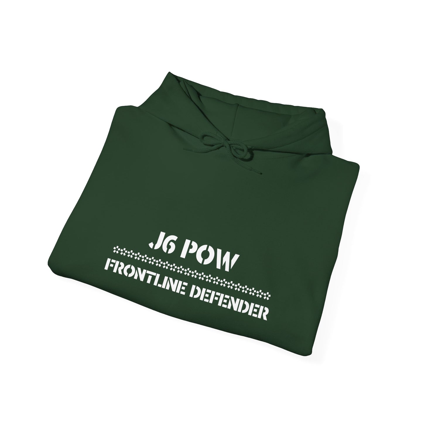 J6 POW DC. Unisex Heavy Blend™ Hooded Sweatshirt