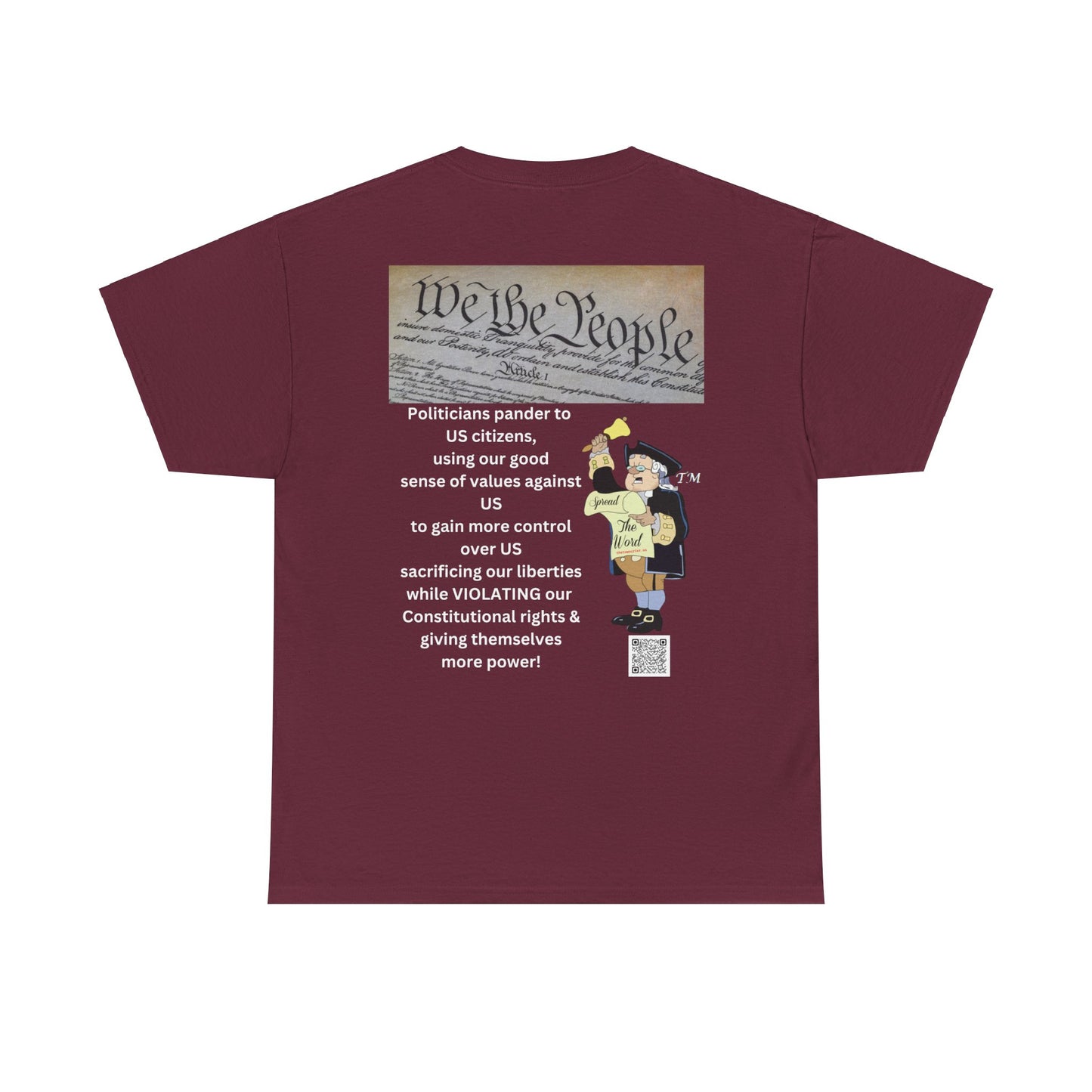 Politician Pandering Unisex Heavy Cotton Tee