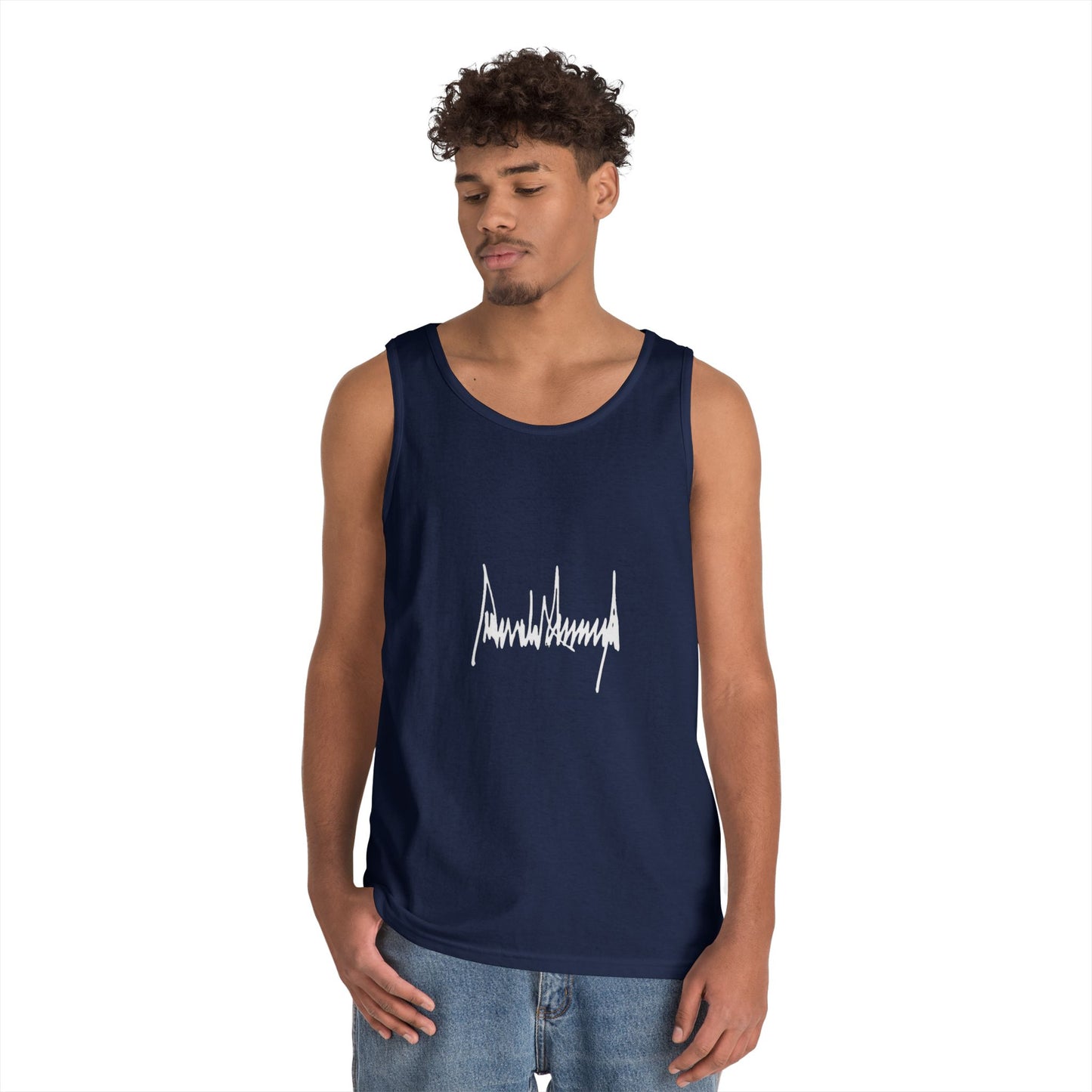 Coming for You! Unisex Heavy Cotton Tank Top - Bold Graphic Design for Statement Style