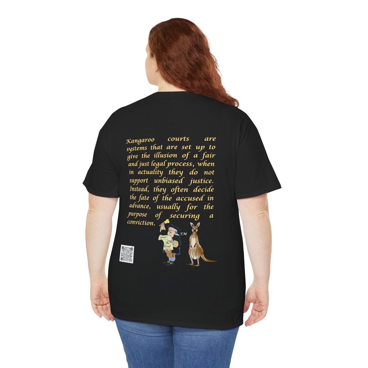 Kangaroo Court Unisex Heavy Cotton Tee