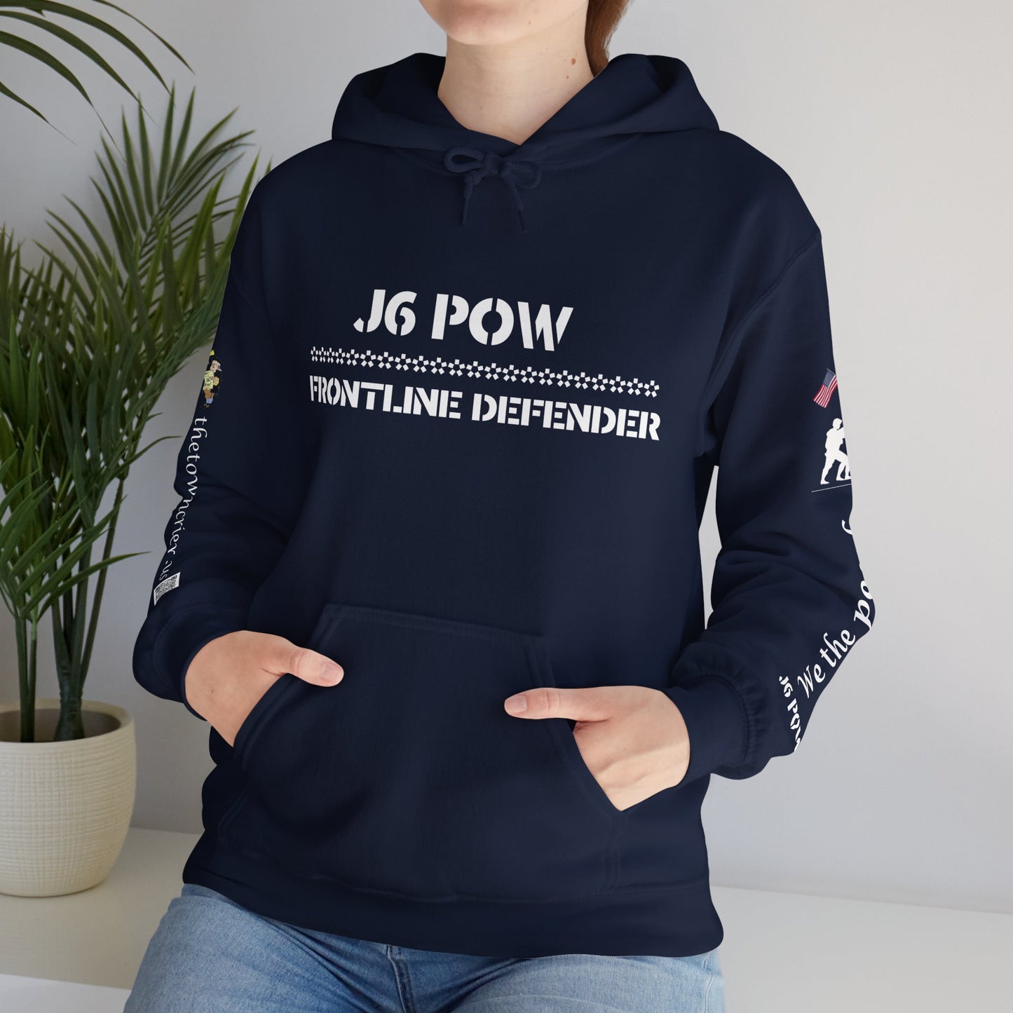 J6 POW of Unselect Unisex Heavy Blend™ Hooded Sweatshirt
