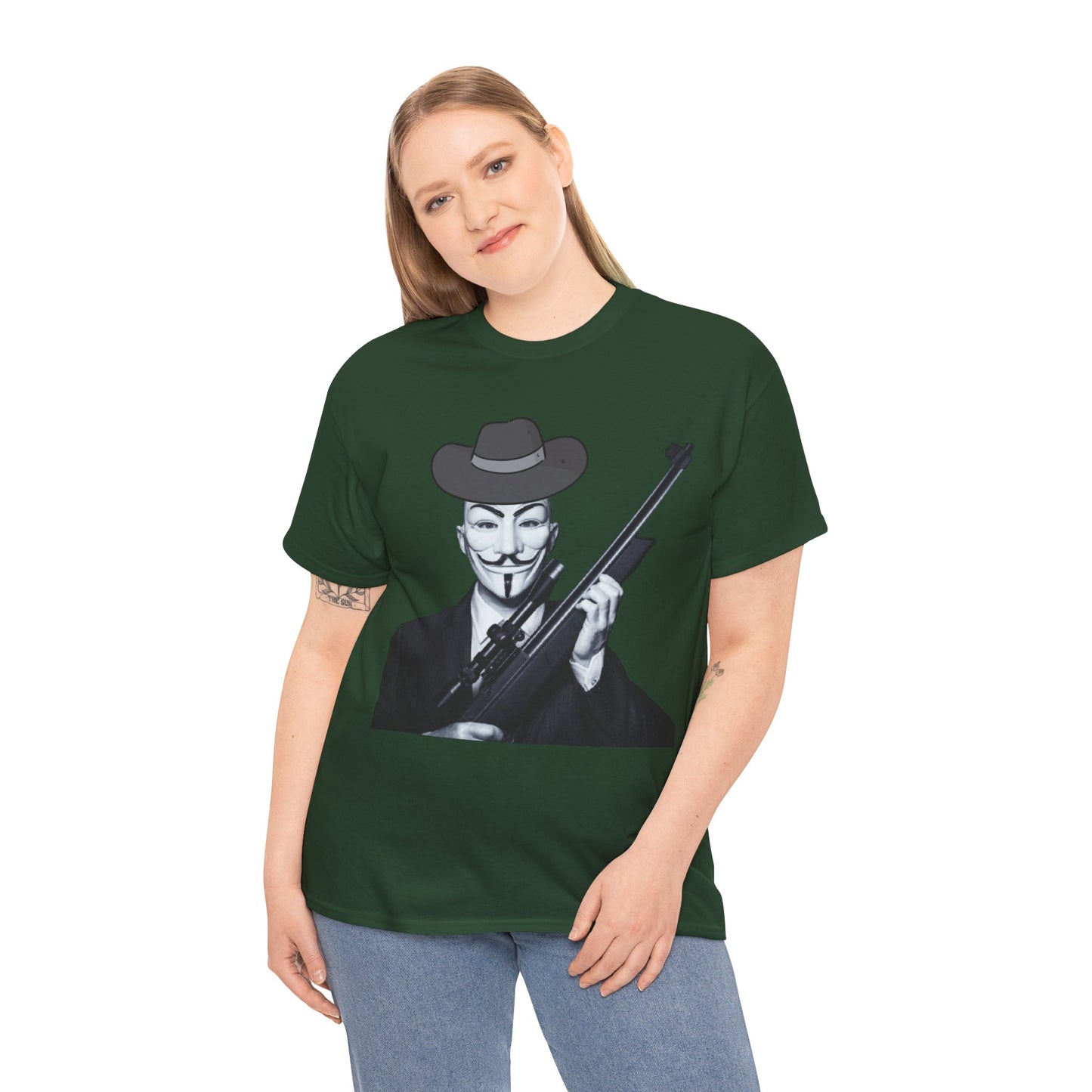 Guy Fawkes Unisex Heavy Cotton Tee