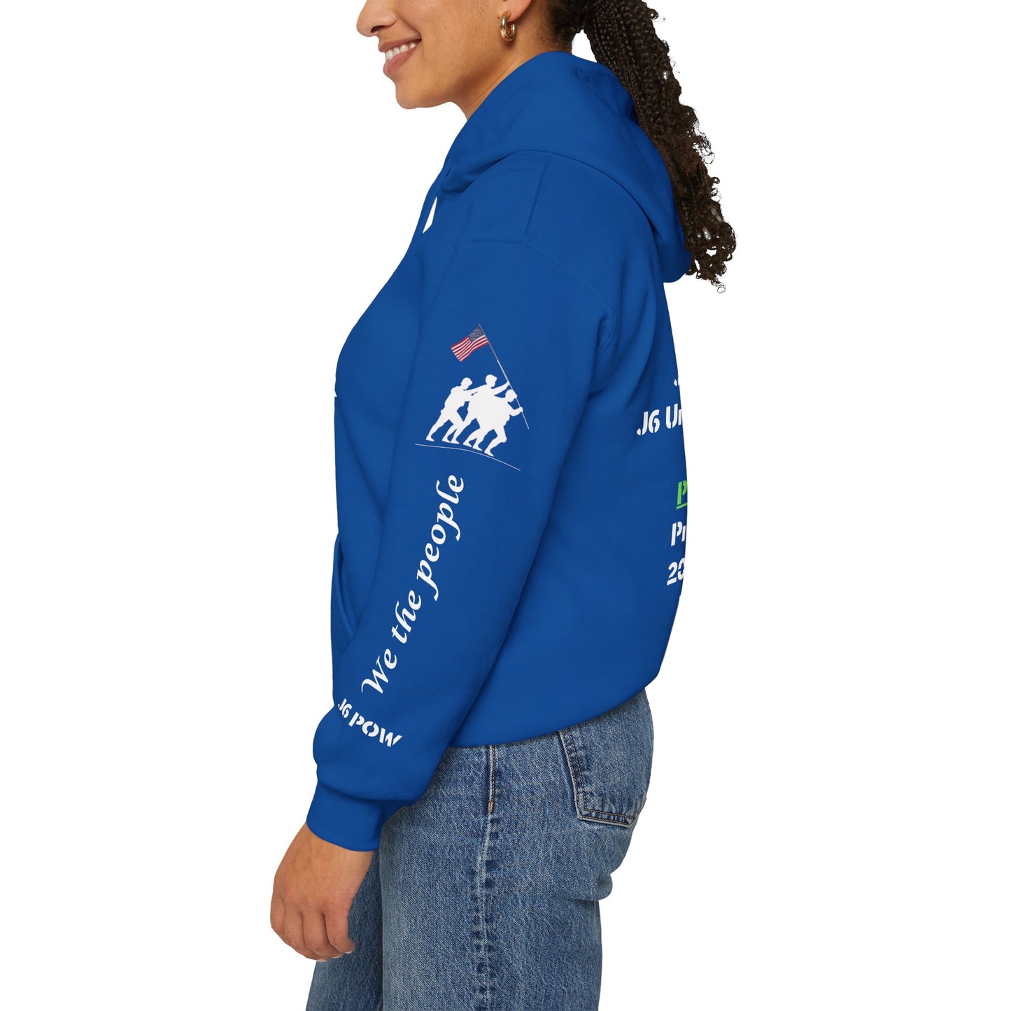 J6 POW of Unselect Unisex Heavy Blend™ Hooded Sweatshirt