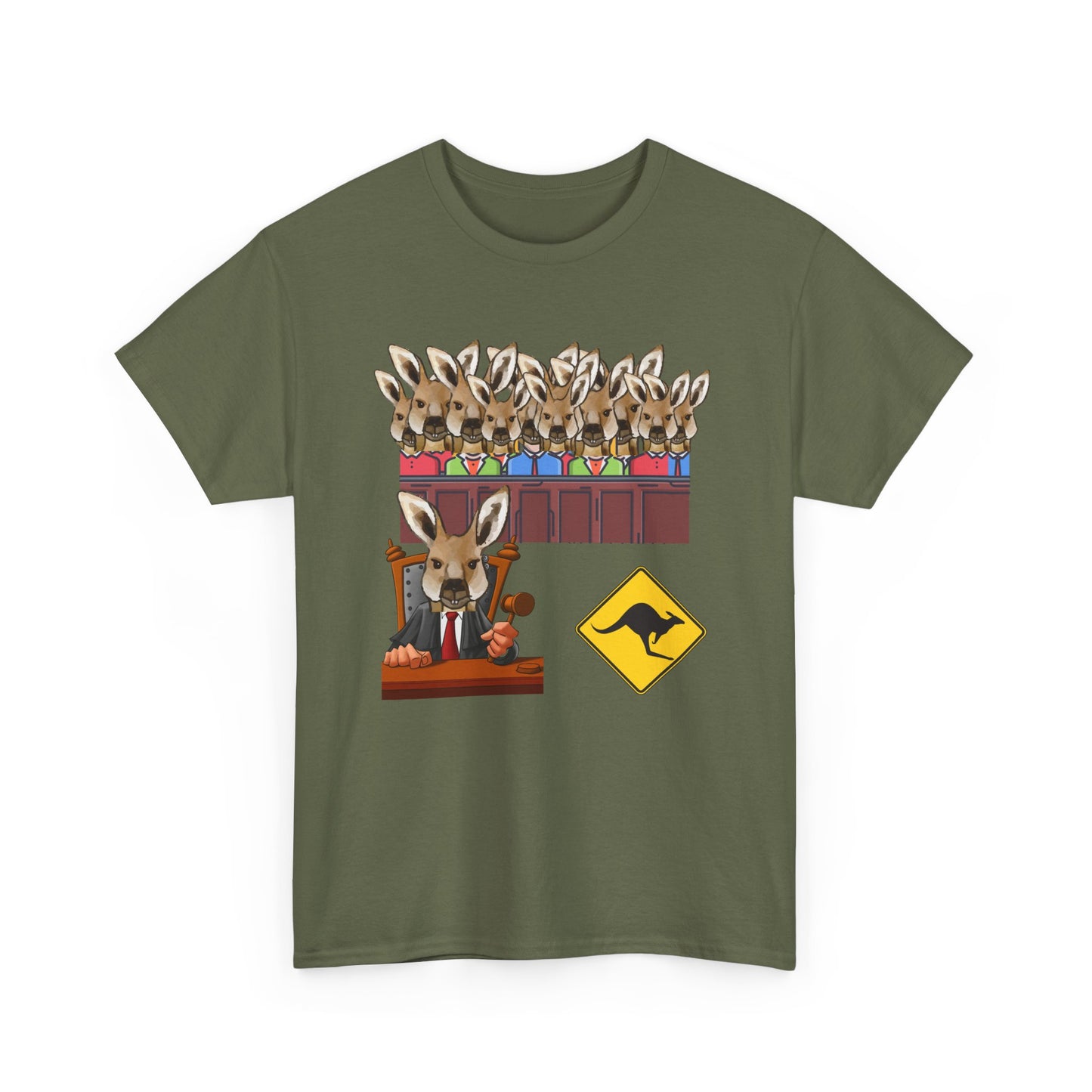 Kangaroo Court Unisex Heavy Cotton Tee