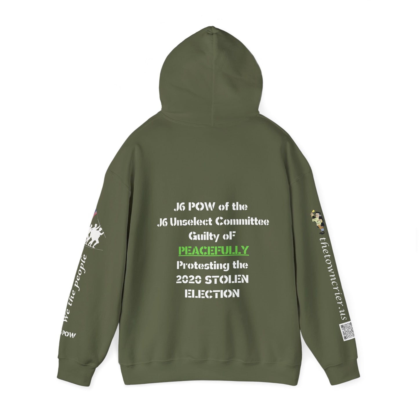 J6 POW of Unselect Unisex Heavy Blend™ Hooded Sweatshirt