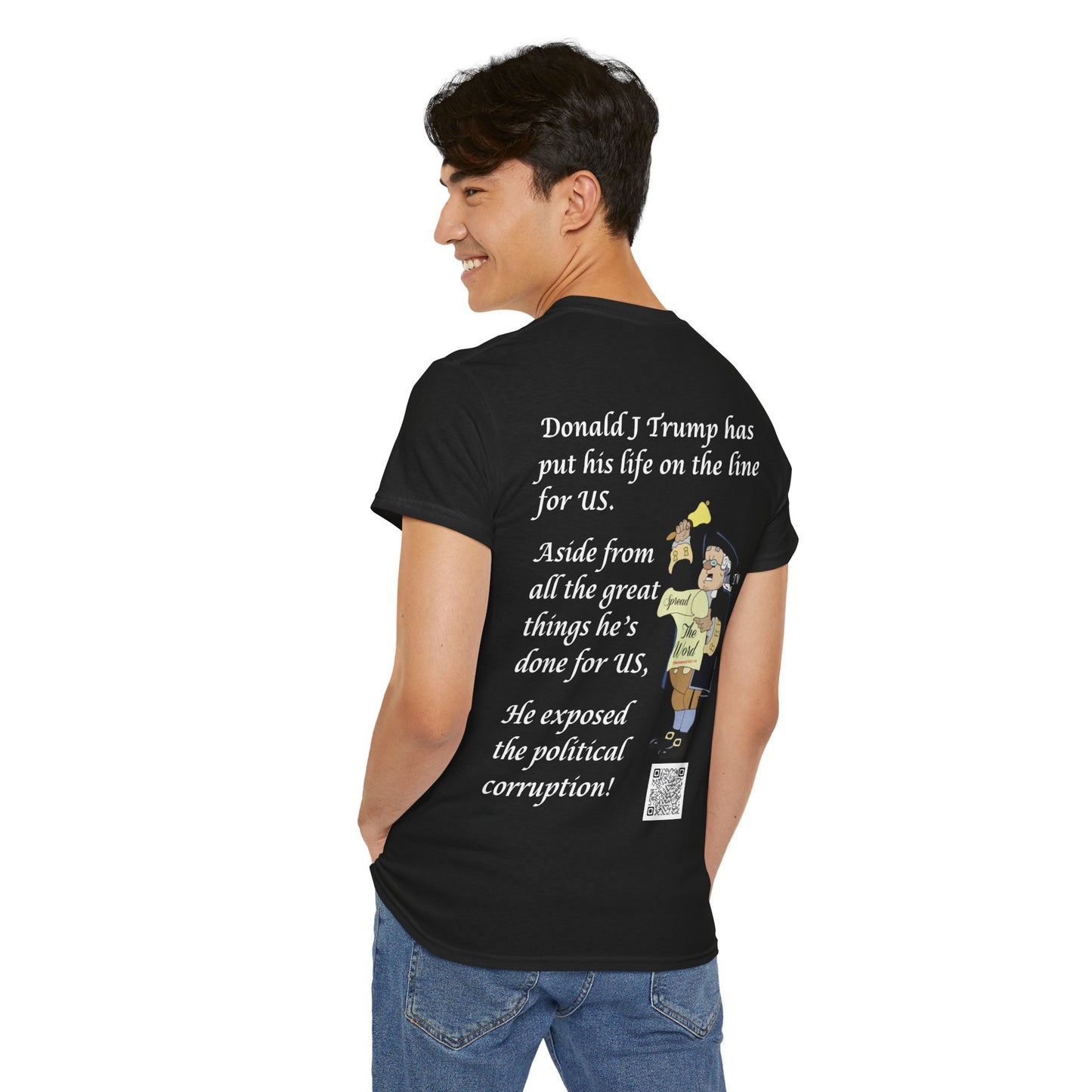 An Attack on US All Unisex Heavy Cotton Tee