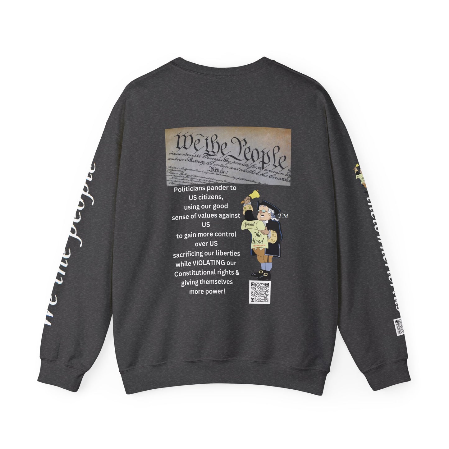 Politician pandering! Unisex Heavy Blend™ Crewneck Sweatshirt