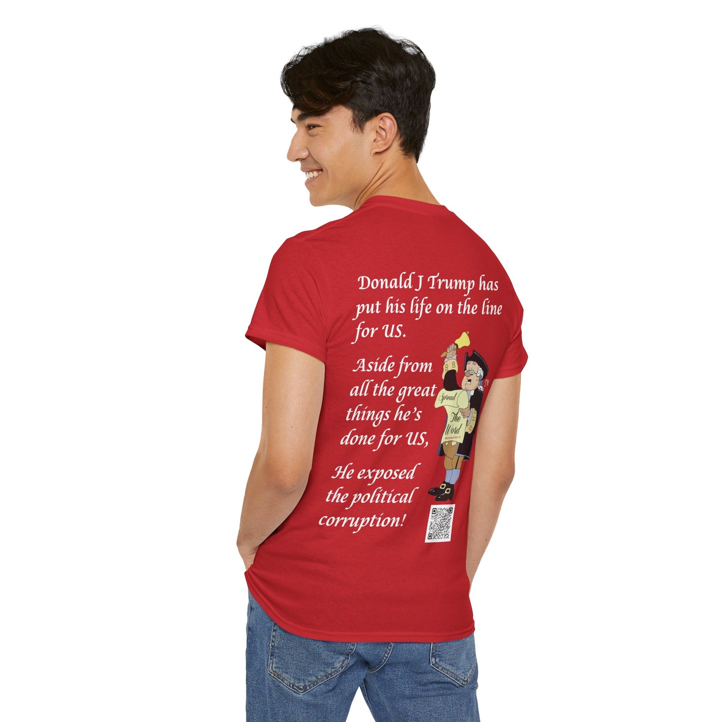 An Attack on US All Unisex Heavy Cotton Tee