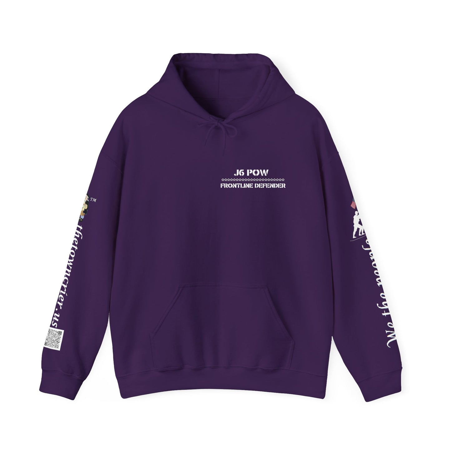 J6 POW Unisex Heavy Blend™ Hooded Sweatshirt