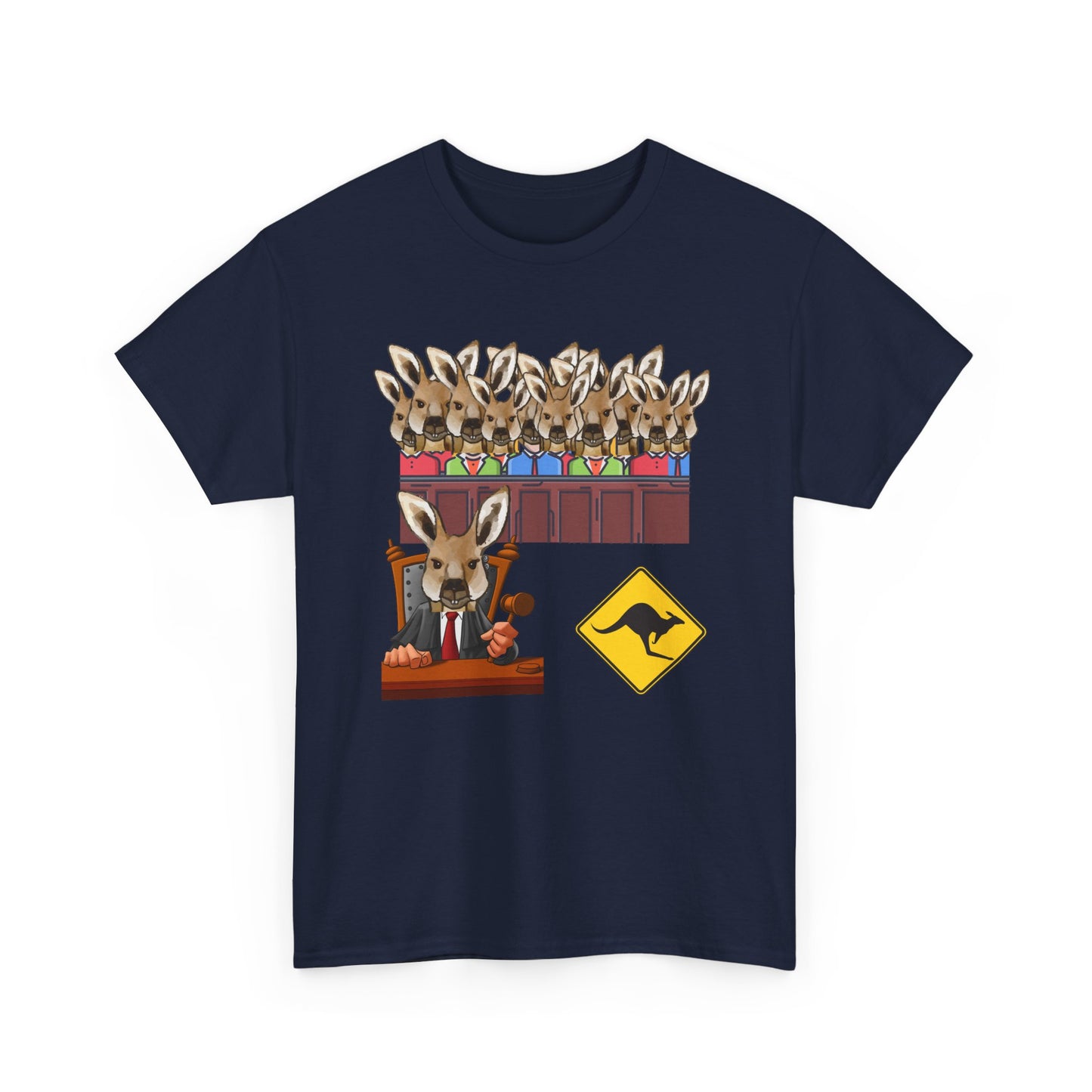 Kangaroo Court Unisex Heavy Cotton Tee
