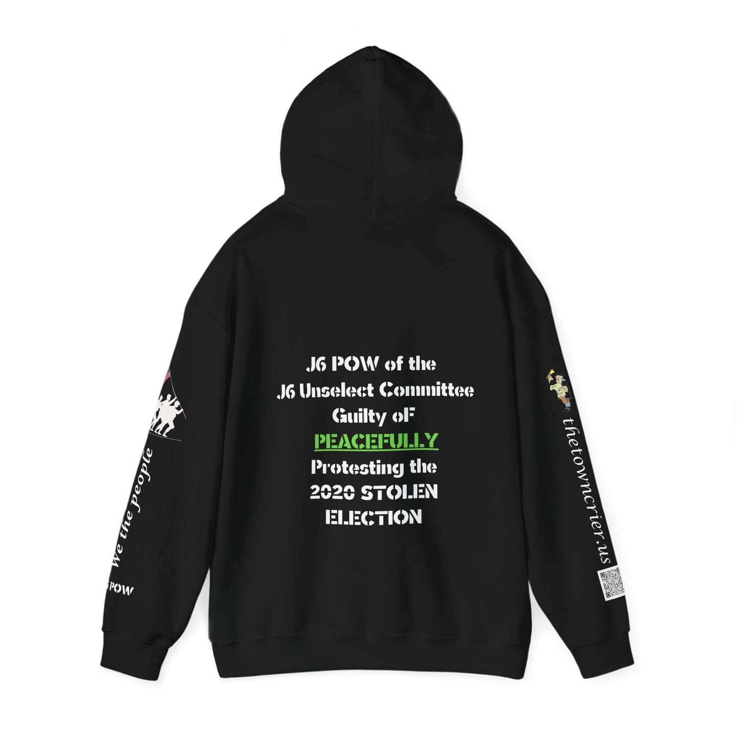 J6 POW of Unselect Unisex Heavy Blend™ Hooded Sweatshirt