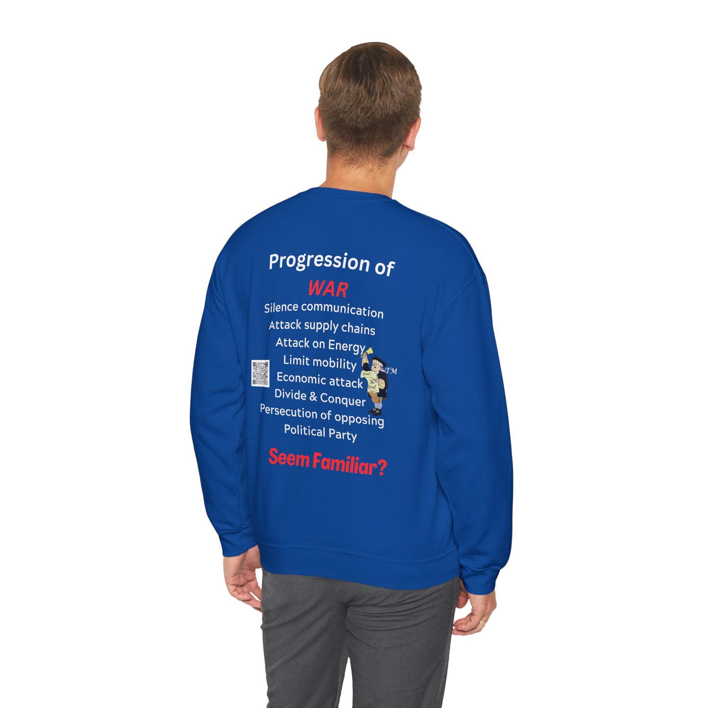 Progression of . . . Unisex Heavy Blend™ Crewneck Sweatshirt