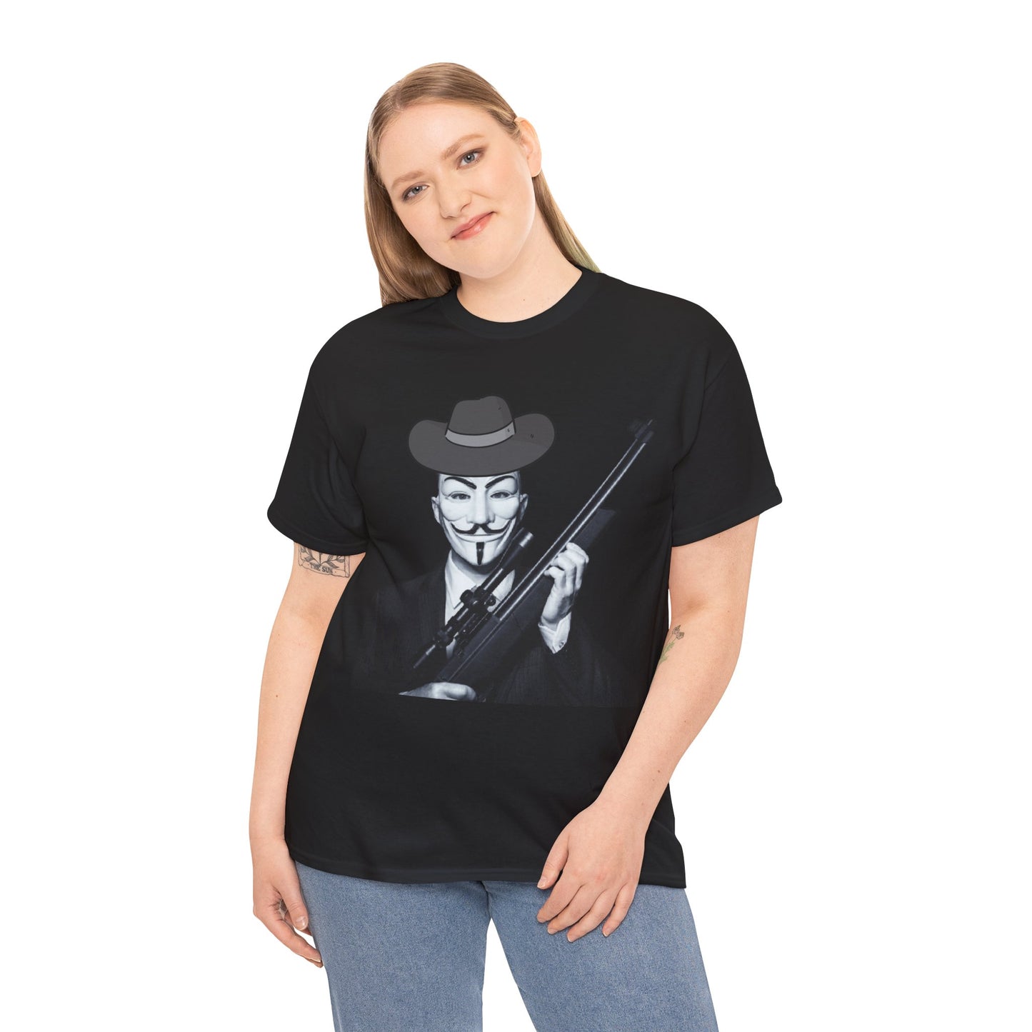 Guy Fawkes Unisex Heavy Cotton Tee