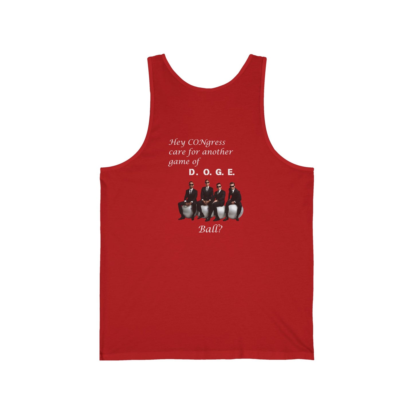 Game of DOGE Ball Bella Canvas Tank Top, Vintage Cartoon Tank, Perfect for Parties, Gift for Friends, Summer Wear, Casual Outing
