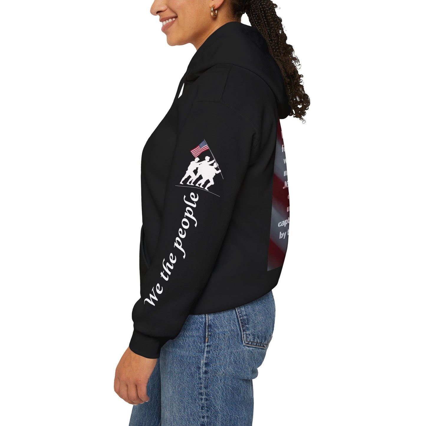 J6 POW DC. Unisex Heavy Blend™ Hooded Sweatshirt