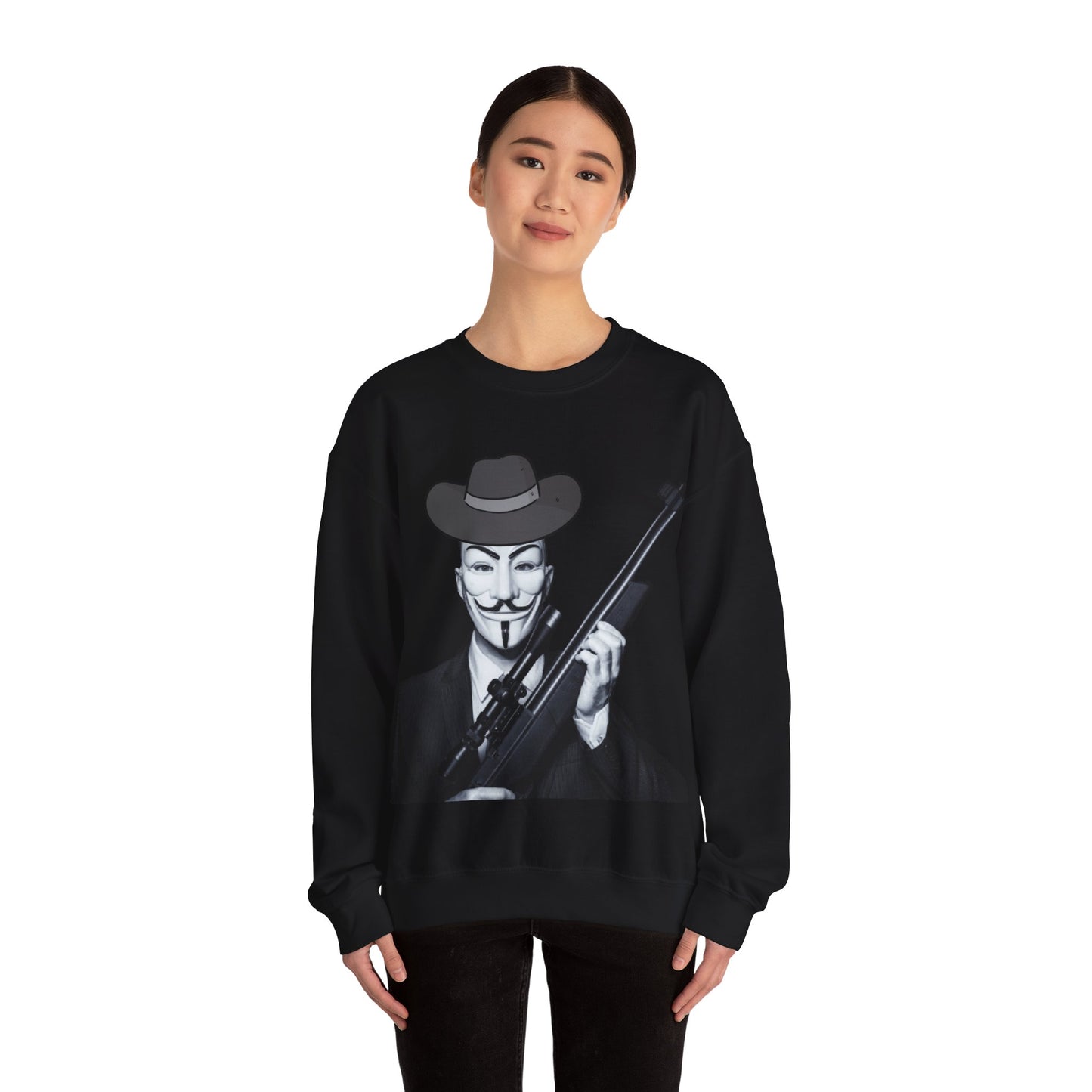 Guy Fawkes Unisex Heavy Blend™ Crewneck Sweatshirt