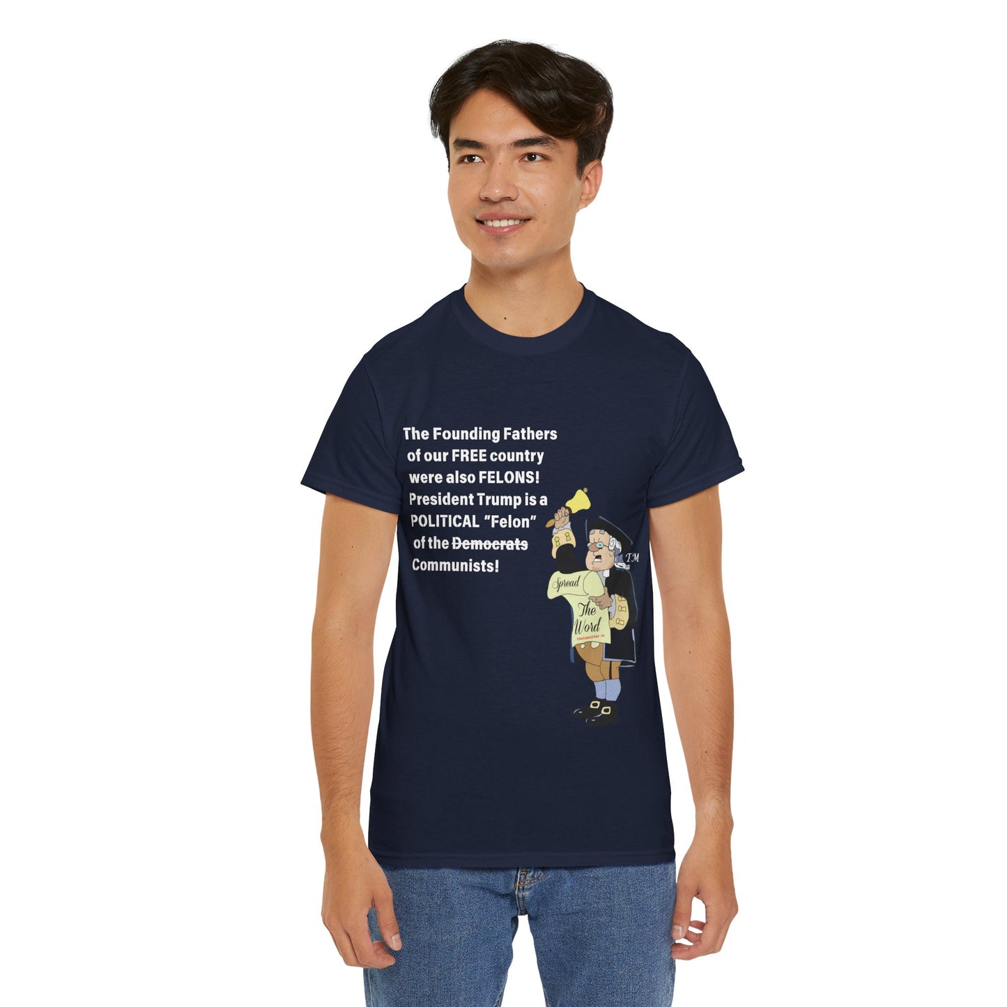 Founding Felons Unisex Heavy Cotton Tee