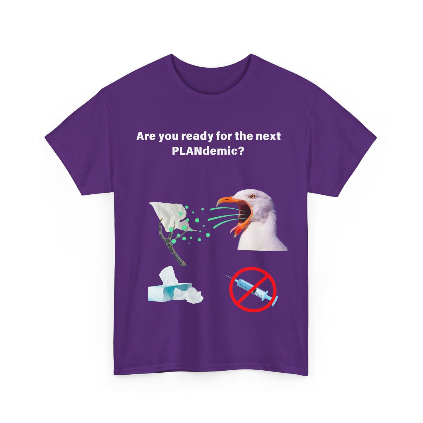 Plandemic Unisex Heavy Cotton Tee