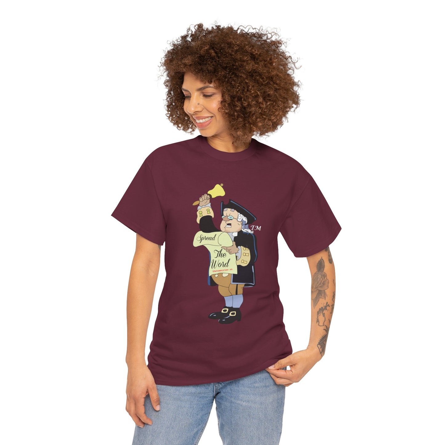 Patience is running Low Unisex Heavy Cotton Tee