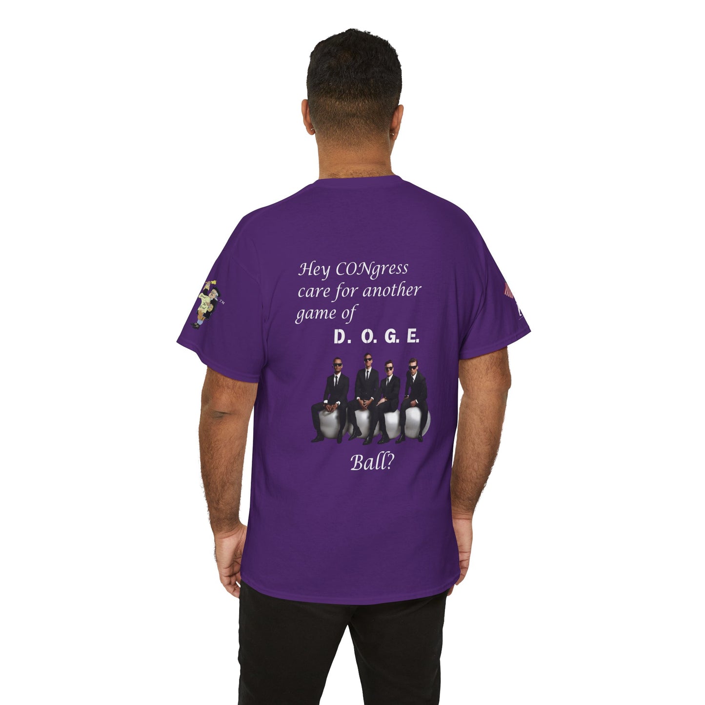 Game of DOGE ball? Stylish Unisex Heavy Cotton Tee - Trendy Graphic T-Shirt for Fashion Lovers