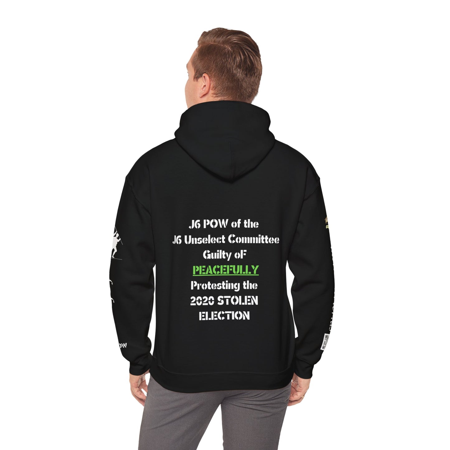 J6 POW of Unselect Unisex Heavy Blend™ Hooded Sweatshirt