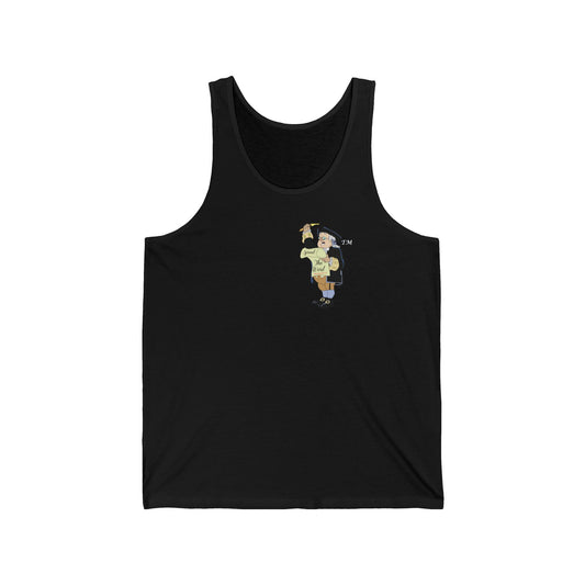 Game of DOGE Ball Bella Canvas Tank Top, Vintage Cartoon Tank, Perfect for Parties, Gift for Friends, Summer Wear, Casual Outing